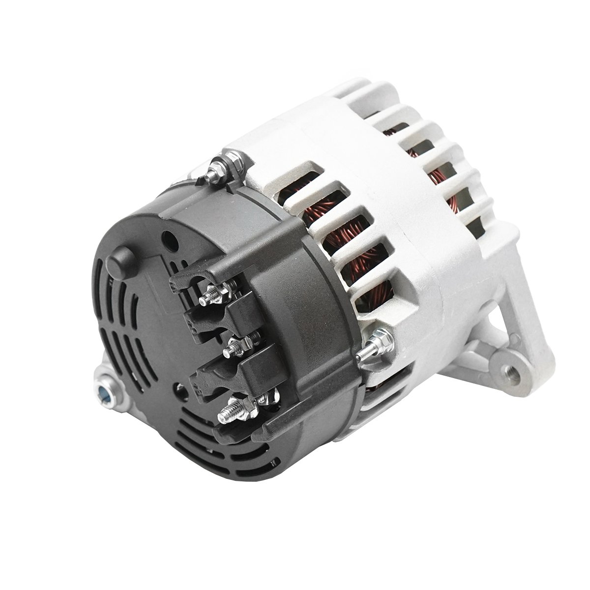 Alternator 12V pentru motor Perkins 85Ah axul fi 17mm Tractor Forestier